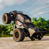 Машинка на радиоуправлении ZLL SG316 MAX 1:16 Black — скоростной монстр-трак 4WD с бесколлекторным двигателем, металлической трансмиссией, LED-подсветкой, до 80 км/ч, до 40 минут, до 300 м